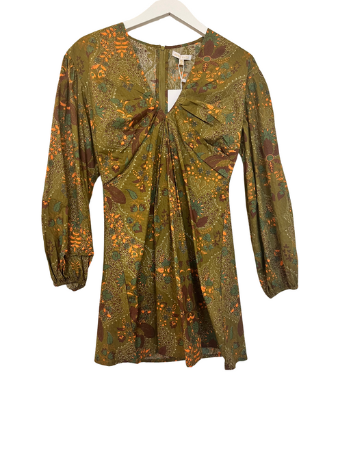 Weatherly Dress-Hunter Green