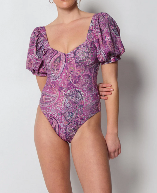 Devi One Piece-Caymen Paisley Pink