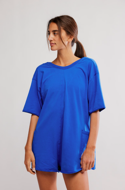 Hot Shot Tee Romper-Electric Shock