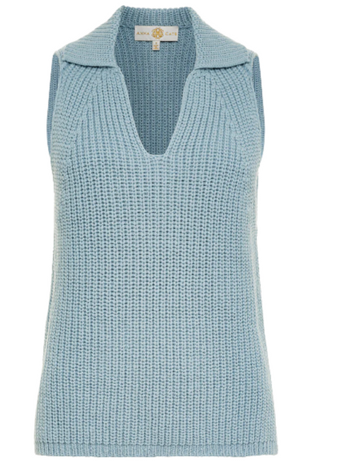 Anna Knit - Blue - XS