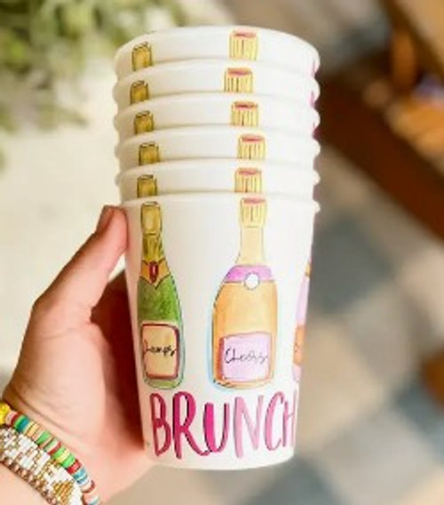 Brunch Babes Reusable Party Cups-Set of 6