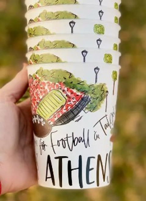 Athens Reusable Cups Set of 6