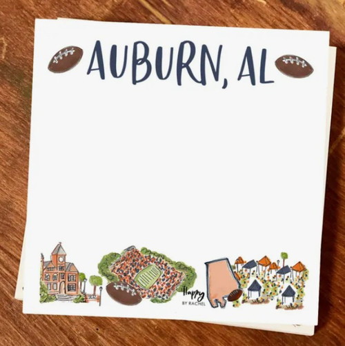 Auburn Chunky Notepad Stationary