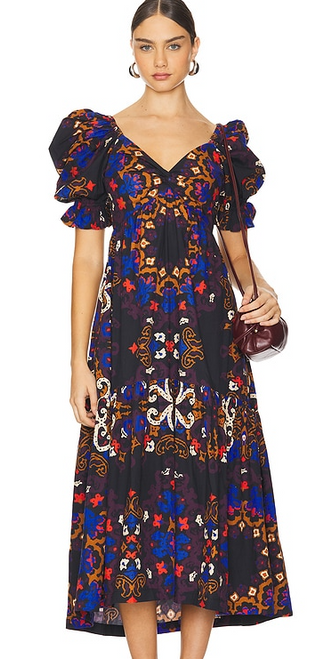 Jewel Ankle Dress-Venezia