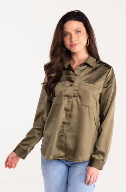 Ellis Top - Olive 