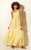 Lola Maxi Dress-Yellow Stripe