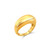 Sylvie Half Dome Ring - Gold