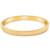 Chrissy Textured Bangle Bracelet - Gold 