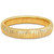 Sandra Coil Bangle Bracelet - Gold 