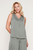 R5087 248 Airflow Sleeveless Blouse - Sage Leaf