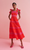 Jade Dress-Red/Pink