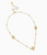 Shield Choker Necklace - Gold Vermeil 