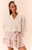Ruffle Mini Skirt - Mauve Ballet