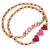 Valentines XOXO & Hearts Ball Bead Stretch Bracelets
