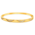 Chiara Bangle Bracelet - Gold