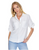 Tie Sleeve Shirt - White