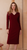 Collen Dress-Ruby Red