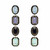 E74 Francesca Lux Earrings - Black Multi