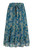 Market Skirt - Teal Paisley 