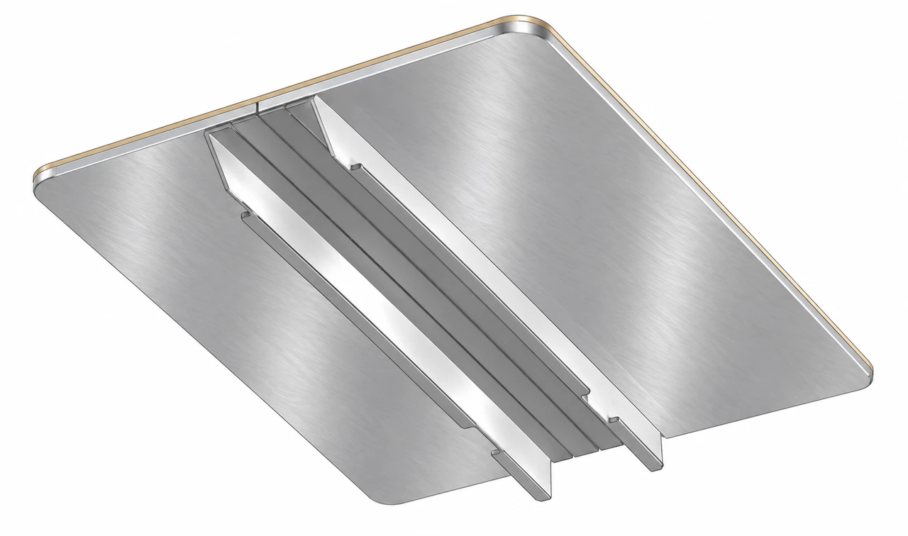 Anatol Standard Aluminum Pallets with Soft Top Rubber