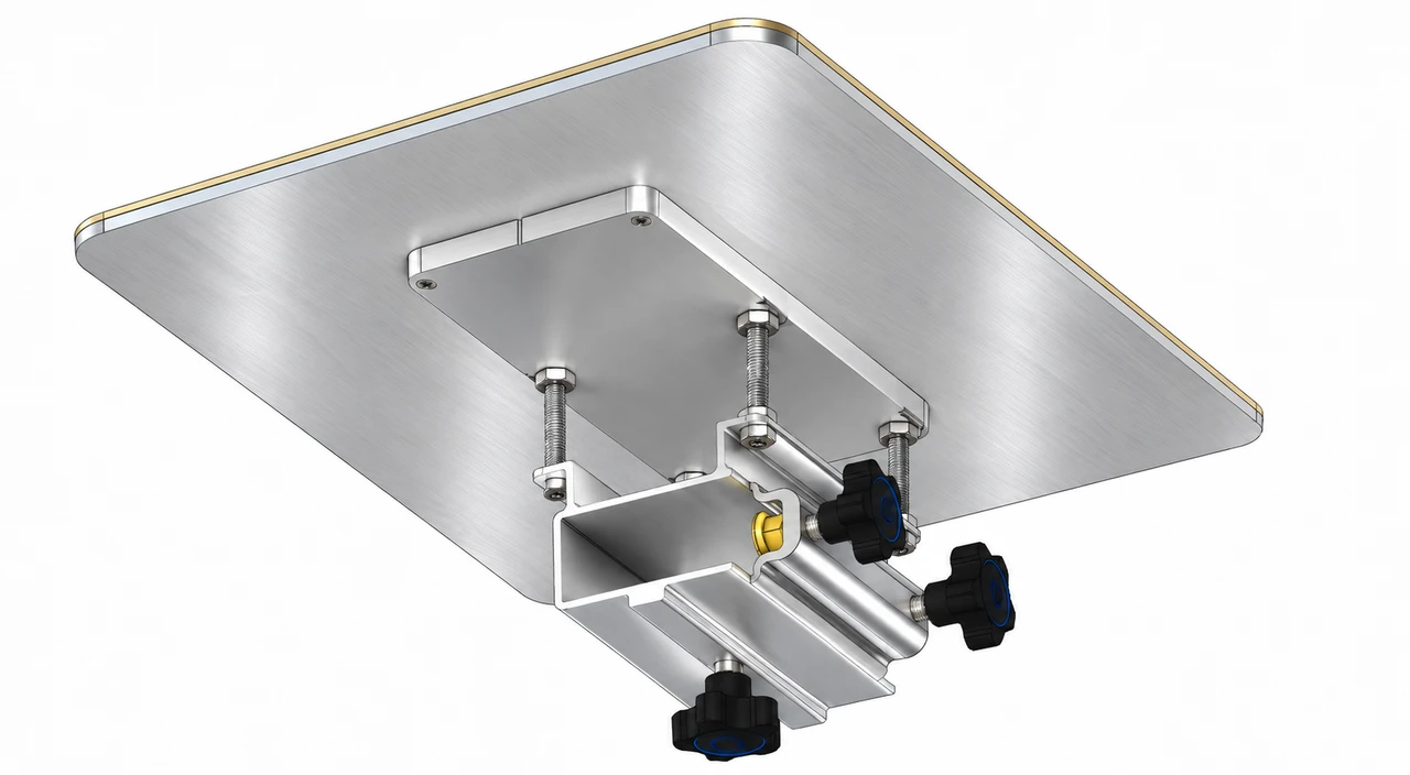 Lawson Standard Aluminum Pallets with Soft Top Rubber