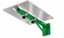 Workhorse Manual Standard Aluminum Pallets with Soft Top Rubber