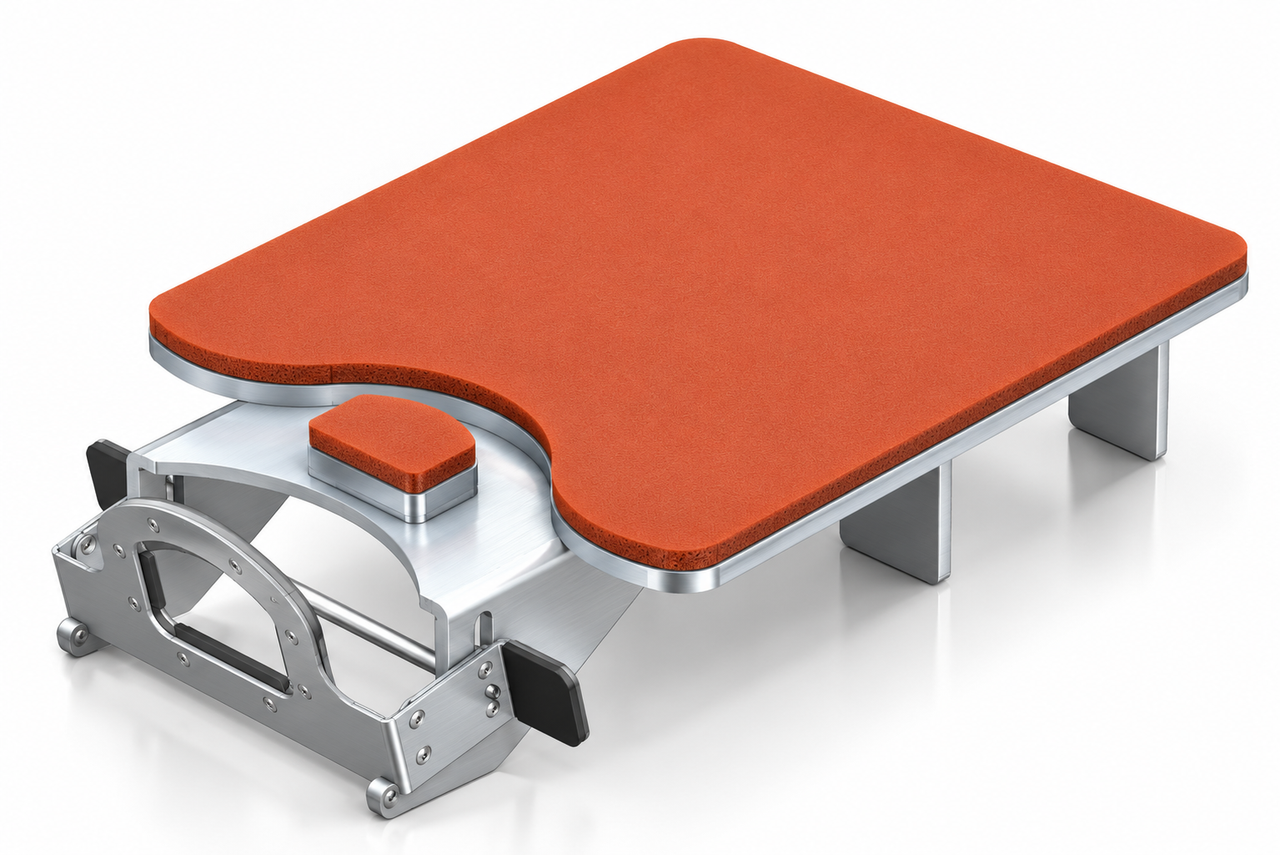Front Tag Heat Press Platen