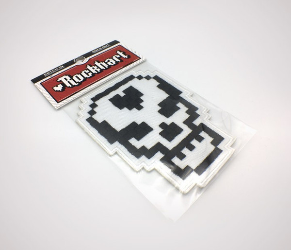 8-Bit Skull Patch