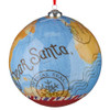 Dear Santa Map Ornament