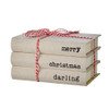 Stacked Christmas Books