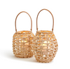 Cylinder Rattan Lantern