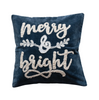 Merry & Bright Velvet Pillow