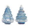 Embossed Recycled Glass Tree