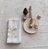 Linen Snowflake Napkins Set