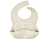 Front Pocket Silicone Bib