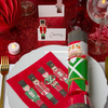 Red Nutcracker Christmas Napkins Red Nutcracker Christmas Napkins