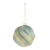 Retro Shimmer Glass Ornament