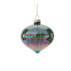 Rainbow Iridescent Glass Ornament
