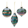 Rainbow Iridescent Glass Ornament