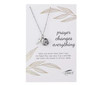 Cross & Locket Necklace