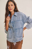 One of a Kind Washed Cotton Twill Jacket