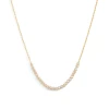 Delicate Crystal Accented Necklace
