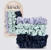 Ruched Satin Scrunchies