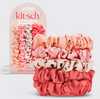 Ruched Satin Scrunchies