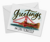 Golden Gate Bridge Notecard