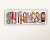Landmark Lettering Magnet