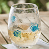 Fish Bubble Stemless Wine Glass