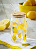 Lemon Glass Tumbler & Straw