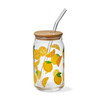 Lemon Glass Tumbler & Straw
