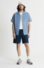 Seersucker Short Sleeve Camp Shirt
